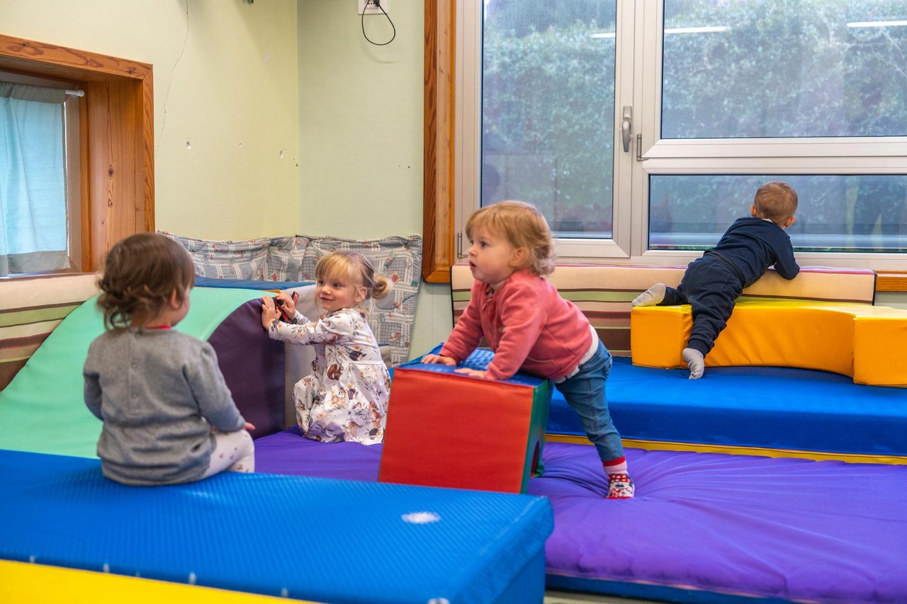 Spazi interni asilo nido San Zeno