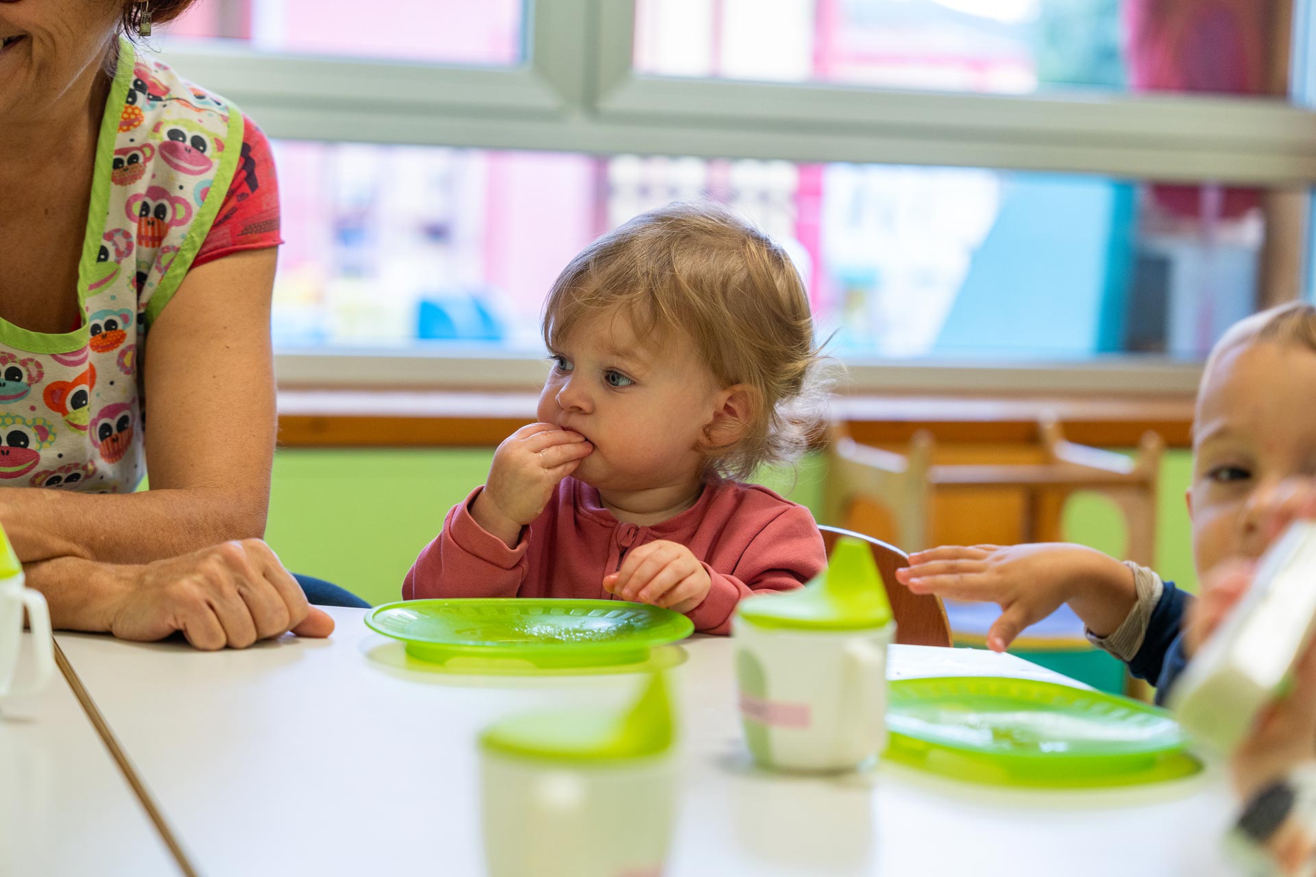 Spazi interni asilo nido San Zeno