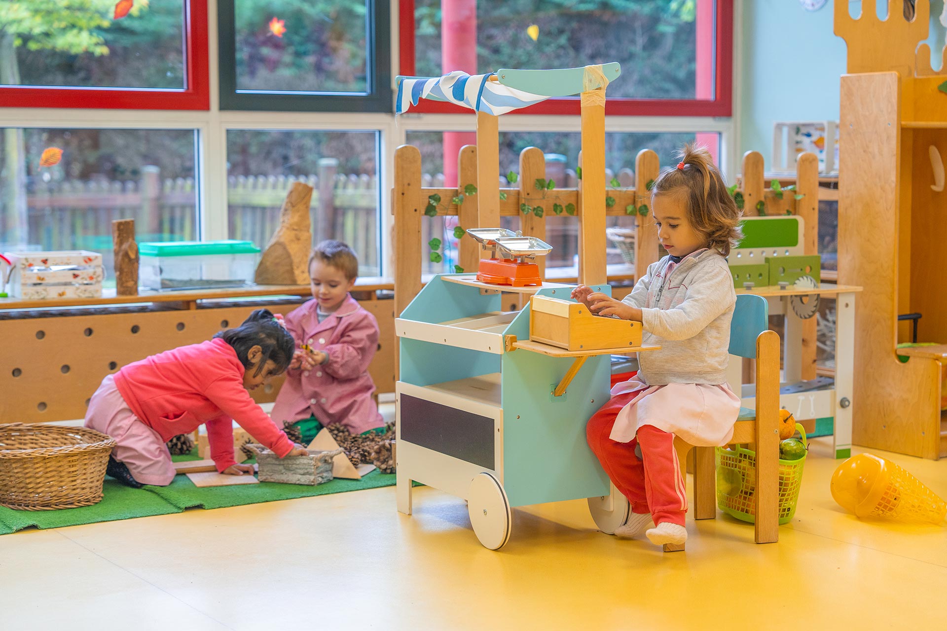 Spazi interni scuola dell'infanzia San Zeno